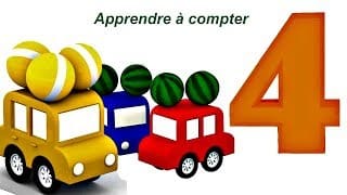 Compilation № 4 - 4 voitures pour apprendre les couleurs 1 2cwTun