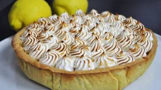 Recette facile de la tarte au citron meringuée (US subtitles - lemon pie) 1 4ay90h
