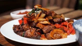 Bœuf Sauté au Saté - Recette de Cooking With Morgane 1 BquOOZ