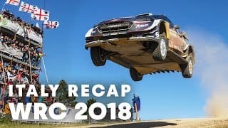 Top 5 highlights from Rally Italy 2018. | WRC 2018 1 CgBFWP