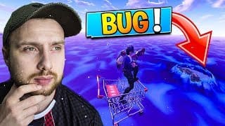 UN ABONNE ME MONTRE COMMENT FAIRE TOP 1 AVEC LE BUG DU CADDIE SUR FORTNITE BATTLE ROYALE ! 1 CyECHg