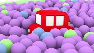 Dessin animé de 4 voitures colorées : recherche d'une voiture rouge 1 DBqzJ3