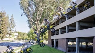 2018 EPIC MOTO MOMENTS! BUILDING JUMP!| Episode 12 1 KvcaZm