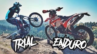 TRIAL ET ENDURO ! UNE P*TAIN DE SORTIE ! 1 cSUG3F