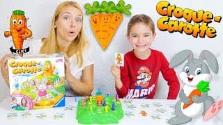JEU - CROQUE CAROTTE - Swan VS Maman : Attention Carottes Piégées ! - Jeux de société 1 epC7gF
