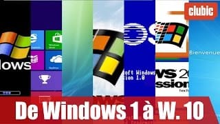 De Windows 1 à Windows 10 : 30 ans d'évolutions en 10 minutes ! 1 hjfSdO