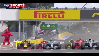 2018 Formula 1 French Grand Prix - First lap drama Vettel vs Bottas - Ocon vs Gasly 1 zn0I1B