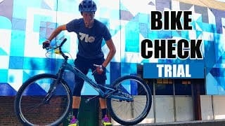 BIKE CHECK - VTT TRIAL (Ozonys Curve V9 2018) ft. Théo Poudret 1 4EnysK