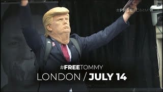 Free Tommy Rally, London | 14th July (Full Recording) 1 A4TQBw