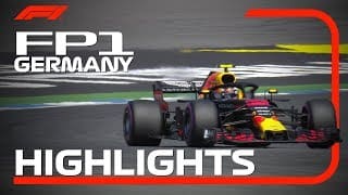 2018 German Grand Prix: FP1 Highlights 1 PapRS3
