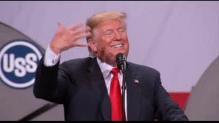 WATCH 🔴 President Trump EXPLOSIVE Speech on Trade at MASSIVE Steel Workers Rally in Granite City, IL 1