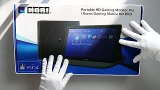 PS4 PORTABLE PRO MONITOR! Unboxing Hori Travel HD Gaming Screen (God of War Gameplay) 1 R4WCWa