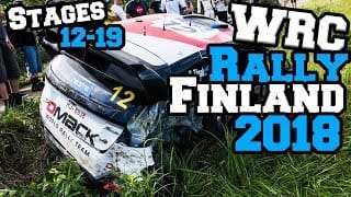 Nest Rally Finland 2018 WRC. SS12 - SS19 ! Day 3! 1 T20Df3