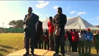 President Chamisa Closing Prayer - Vengere Rally 1 YjTu7y