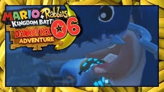 DEUXIÈME BOSS, LE MÉCHANT LAPIN REQUIN BLEU ! - MARIO + LAPINS CRÉTINS DONKEY KONG ADVENTURE #06 1 j6feai