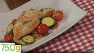 Recette rapide d'Escalope de poulet à la méditerranéenne - 750 Grammes 1 mvk2ic