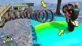 GTA 5 ONLINE 🐷 IL TUBO RARO E TRIAL MODDATO !!! 🐷 GARE PARKOUR 🐷N*271🐷 GTA 5 ITA 🐷 DAJE !!! 1 t5MndM