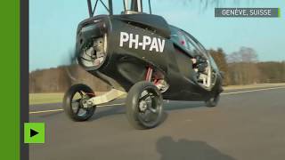 Un modèle de voiture volante exposé au Salon de Genève 1 uRO8dj