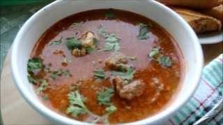 chorba frik jari soupe algerienne / recette de ramadan de la cuisine algerienne par Soulef 1
