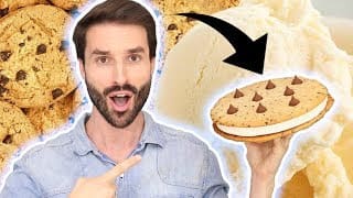 RECETTE FACILE ET RAPIDE SANDWICH COOKIE GLACE XXL 1