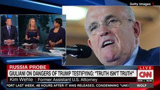 Trial lawyer says Giuliani's bumbling cable news spots have put Trump in 'significant legal peril' 1 4qgjBE