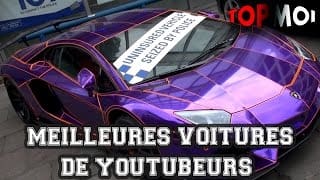 TOP 9 des VOITURES de youtubeurs 1