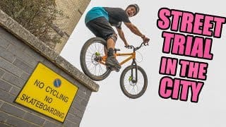 MTB STREET TRIAL IN THE CITY *CRASHES* 1 A3zgkV