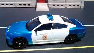 La Voiture de police - Conduit Voiture de Police - Dessins animés pour bébés 1 C8ZGTv