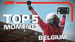 Top 5 Moments | 2018 Belgian Grand Prix 1 E9Y7ds