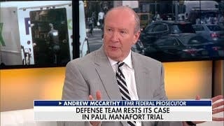 McCarthy: Mueller's Biggest Mistake in Manafort Trial Was Giving 'Shameful' Plea Deal to Gates 1 EmqlY8