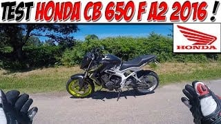 #Moto Vlog 136 : TEST HONDA CB650F A2 / Une Jolie Moto ! 😎 1 Jbwalj