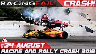 Racing and Rally Crash Compilation Week 34 August incl. WRC Rallye Deutschland 2018 1 PTiCNS