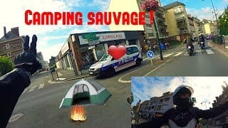 CAMPING SAUVAGE EN MT07 ! MA MEILLEURE EXPÉRIENCE À MOTO ! 1 SOkDI7