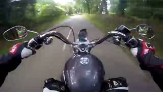#Moto Vlog 137 : TEST HARLEY DAVIDSON SPORSTER 1200 A2 / RIP CALLE PIED ! 1