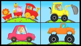 Apprendre les couleurs avec les véhicules - Trains, avions, motos, voitures.... 1 ZeeU3X