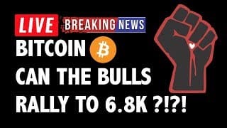 Can The Bitcoin (BTC) Bulls Rally to 6.8K?! - Crypto Trading & Cryptocurrency Price News 1 dSdTA8