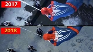 Spider-Man PS4 | GRAPHICS Comparison! (2017 vs 2018) 1 e5c46R