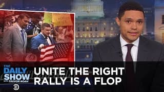 Washington D.C.’s Unite the Right Rally Is a Flop & Leo Deblin Comes to the Rescue | The Daily Show 1 gASmmM