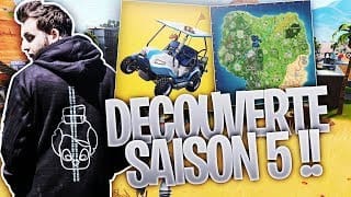 DÉCOUVERTE SAISON 5, VOITURE, BATTLE PASS FORTNITE !! 1