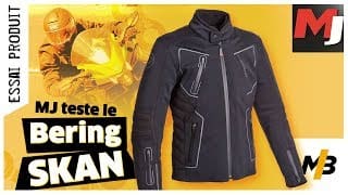 TEST Blouson BERING SKAN : Usage multiple et matière étrange - MOTO JOURNAL 1 rcuY4r