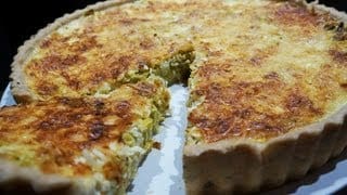 Recette de cuisine : Quiche 100% maison poireaux curry 1 sAjp8n
