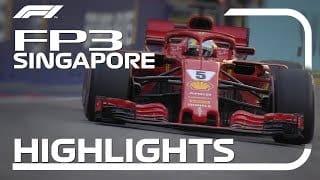 2018 Singapore Grand Prix: FP3 Highlights 1 1zhKid
