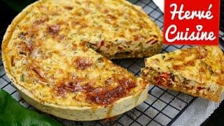 Recette de Quiche végétarienne facile 1