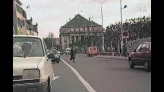 Un voyage dans le temps: Un parcours en voiture à Strasbourg (1988) 1 QevNiQ