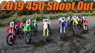 Motocross Action's 2019 450 Shoot Out 1