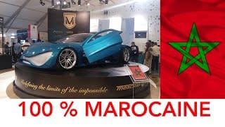 MAROC- Algérie : la voiture de sport MAROCAINE 100 % ÉLECTRIQUE DANS LA COUR DES GRANDS ❤ 1