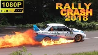 Compilation rally crash and fire 2018 HD Nº 33 1