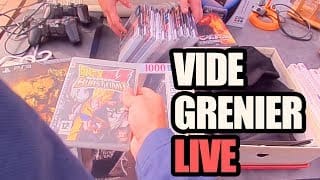 DES JEUX VIDEO COLLECTOR EN VIDE GRENIER LIVE ! 1 l0Et4D