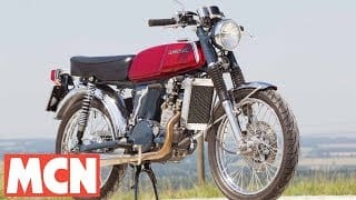 Riding a motocross-powered Honda SS50 | Ally Pally Show | Motorcyclenews.com 1