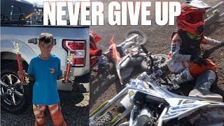 LIFE LESSONS LEARNED FROM RIDING DIRT BIKES | YOUNG MOTOCROSS RIDER TEACHES US ALL A LESSON 1 qiHKRf
